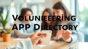 Volunteering App Directory 2025 - Professional Swiss-style featured image | Truescho.com
