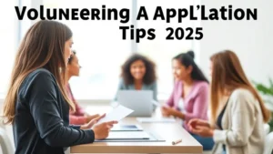 Volunteering Application Tips 2025 - Professional Swiss-style featured image | Truescho.com