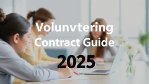 Volunteering Contract Guide 2025 - Professional Swiss-style featured image | Truescho.com