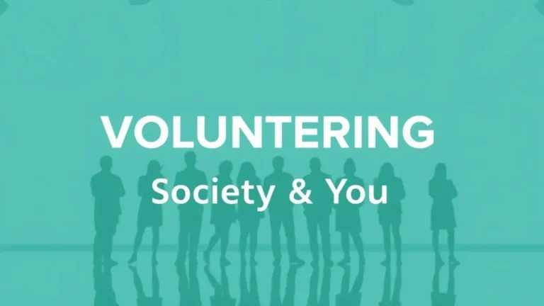 Volunteering Importance: Society & You - Professional Swiss-style featured image | Truescho.com