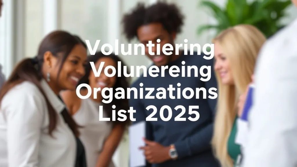 Volunteering Organizations List 2025 - Professional Swiss-style featured image | Truescho.com