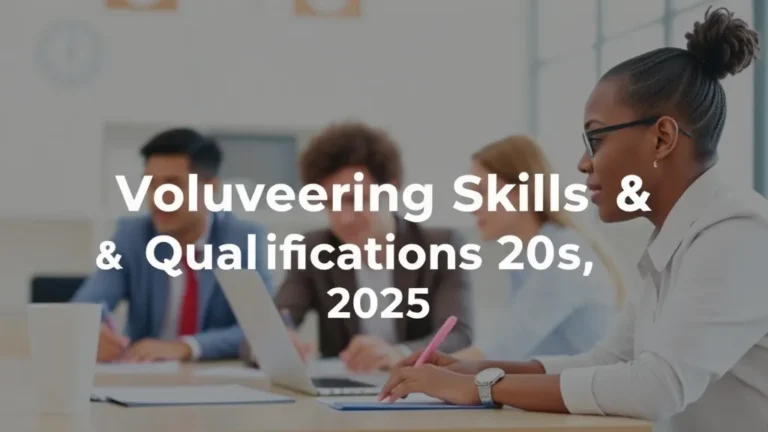 Volunteering Skills & Qualifications 2025 - Professional Swiss-style featured image | Truescho.com