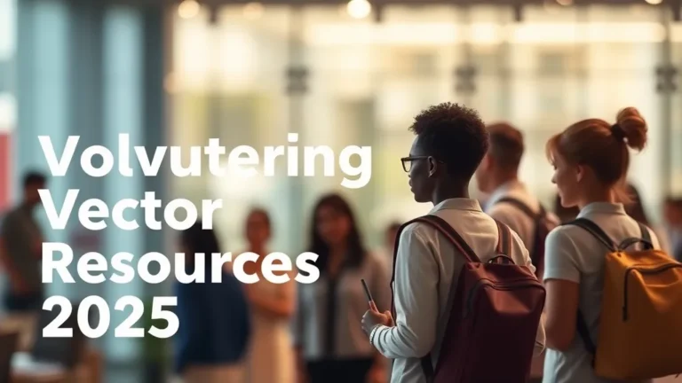 Volunteering Vector Resources 2025 - Professional Swiss-style featured image | Truescho.com