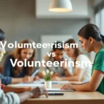 Volunteerism vs Volunteering 2025 - Professional Swiss-style featured image | Truescho.com