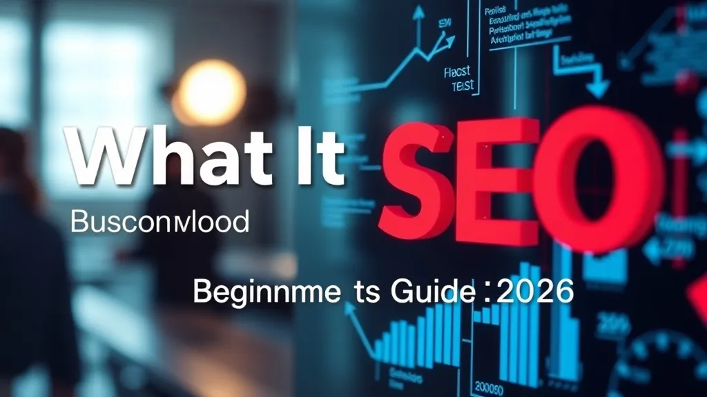 What Is SEO: Beginner's Guide 2026 - Professional Swiss-style featured image | Truescho.com