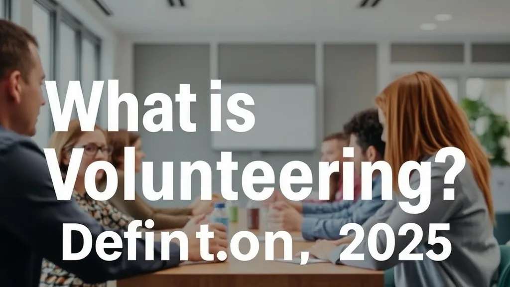 What Is Volunteering? Definition 2025 - Professional Swiss-style featured image | Truescho.com