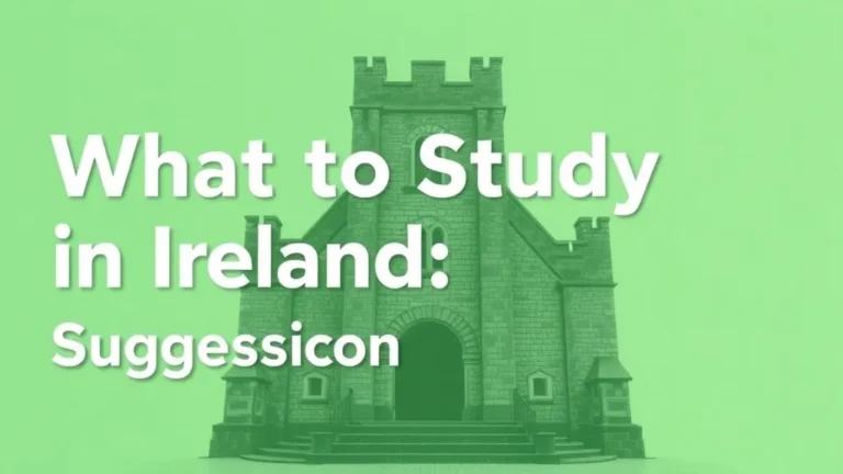 What to Study in Ireland: Suggestions - Professional Swiss-style featured image | Truescho.com