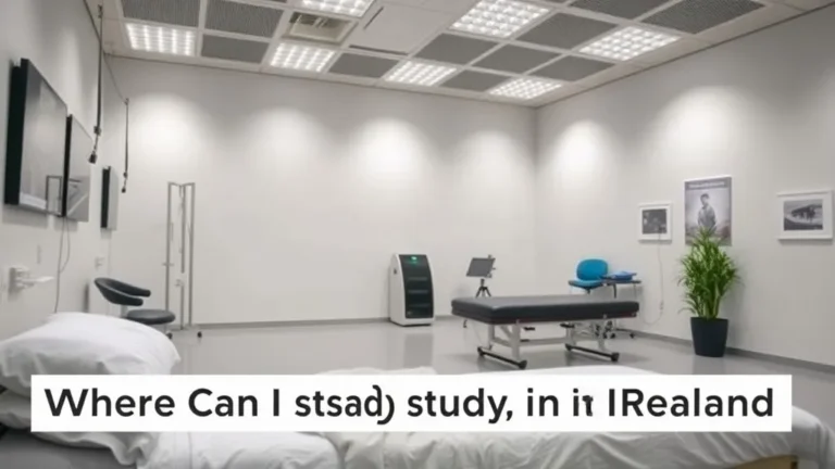 Where Can I Study Physiotherapy in Ireland - Professional Swiss-style featured image | Truescho.com