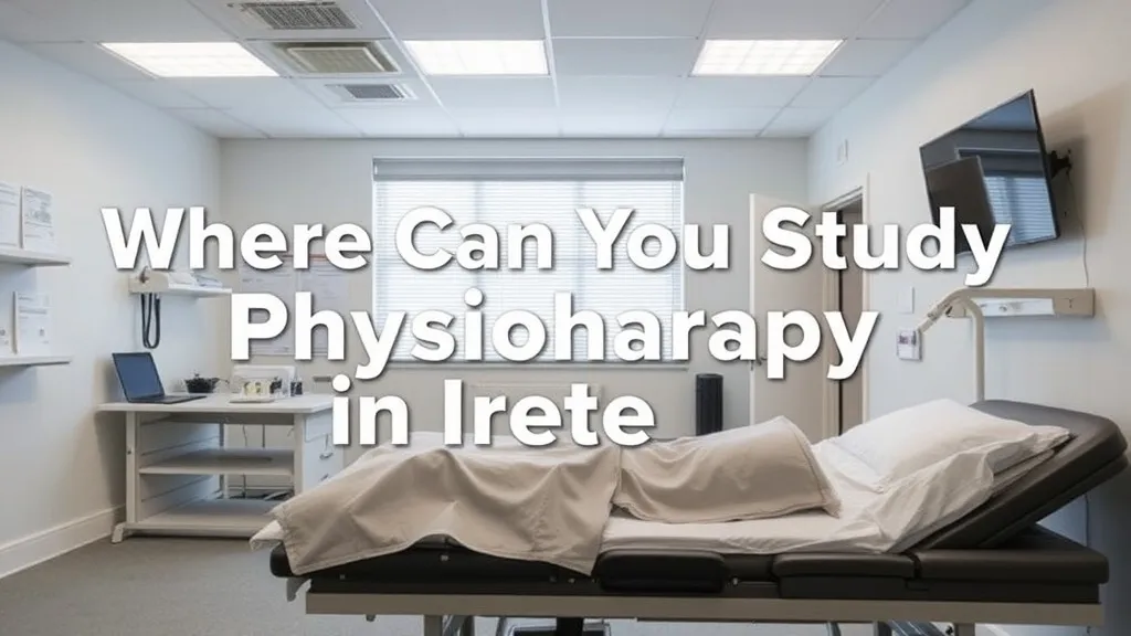 Where Can You Study Physiotherapy in Ireland - Professional Swiss-style featured image | Truescho.com
