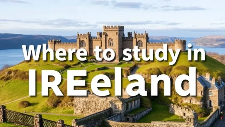 Where to Study in Ireland - Professional Swiss-style featured image | Truescho.com