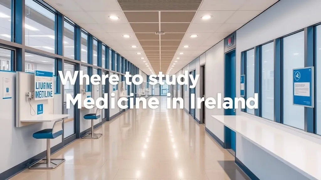 Where to Study Medicine in Ireland - Professional Swiss-style featured image | Truescho.com