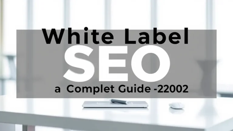 White Label Seo: Complete Guide 2026 - Professional Swiss-style featured image | Truescho.com