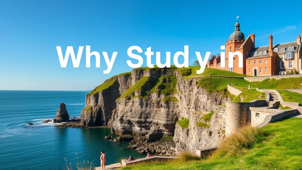 Why Study in Ireland for Indian Students - Professional Swiss-style featured image | Truescho.com