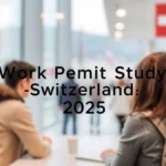 Work Permit Study Switzerland 2025 - Professional Swiss-style featured image | Truescho.com