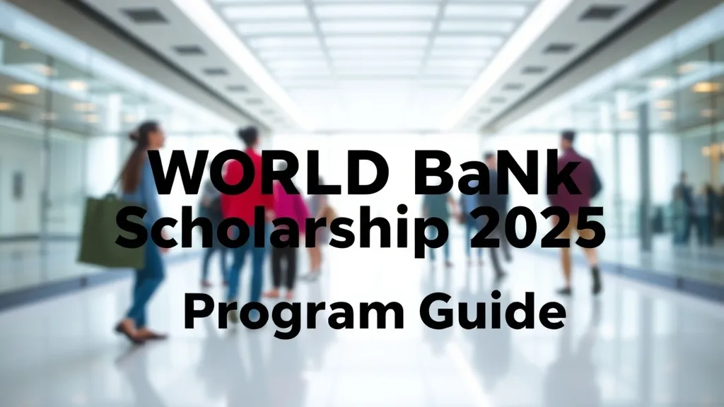 World Bank Scholarship 2025: Program Guide - Professional Swiss-style featured image | Truescho.com