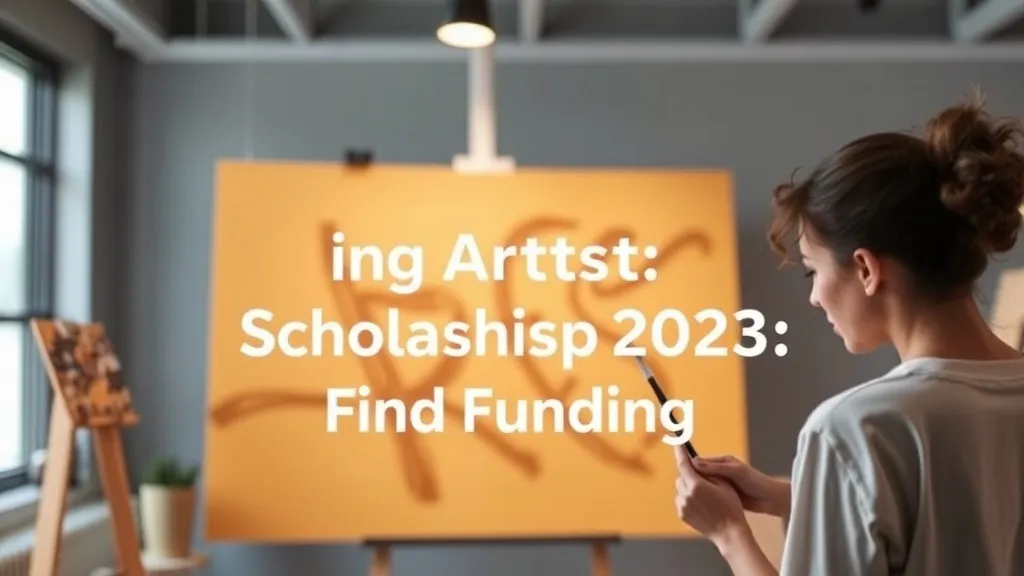 Young Artists Scholarship 2025: Find Funding - Professional Swiss-style featured image | Truescho.com
