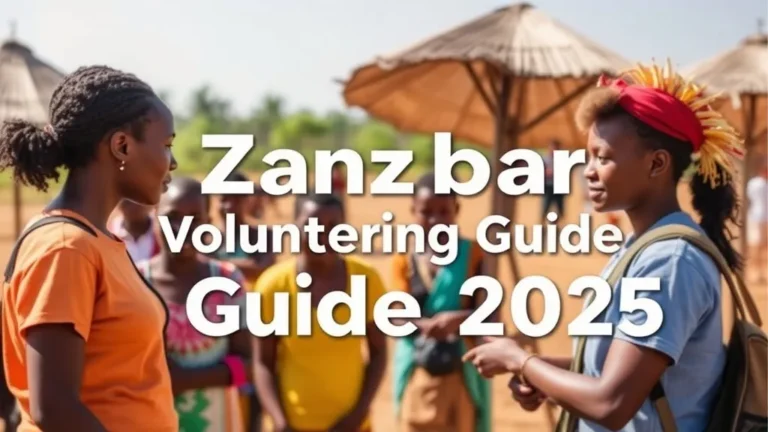 Zanzibar Volunteering Guide 2025 - Professional Swiss-style featured image | Truescho.com