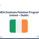 Flag of Ireland with the title “EMEA Graduate Rotation Program – Ireland, Dublin