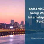 KAIST Visual AI Group Winter Internship 2025 (Paid)