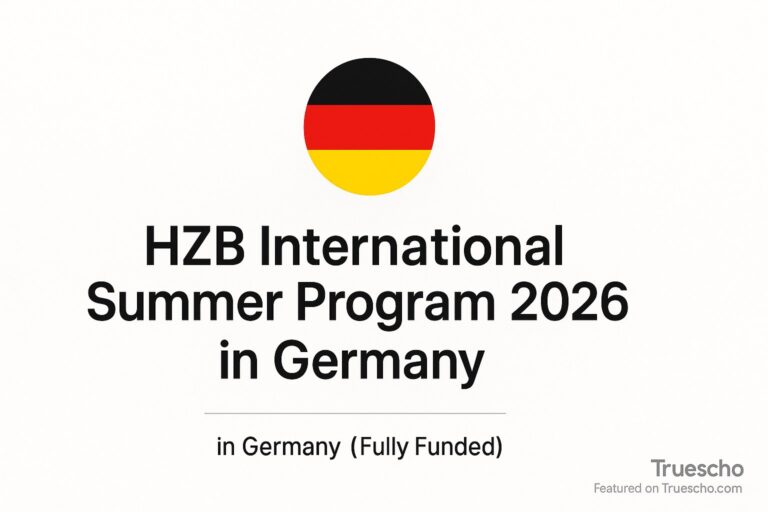HZB International Summer Student Programme (ISSP) 2026: Dates, Funding, Eligibility & Application Guide
