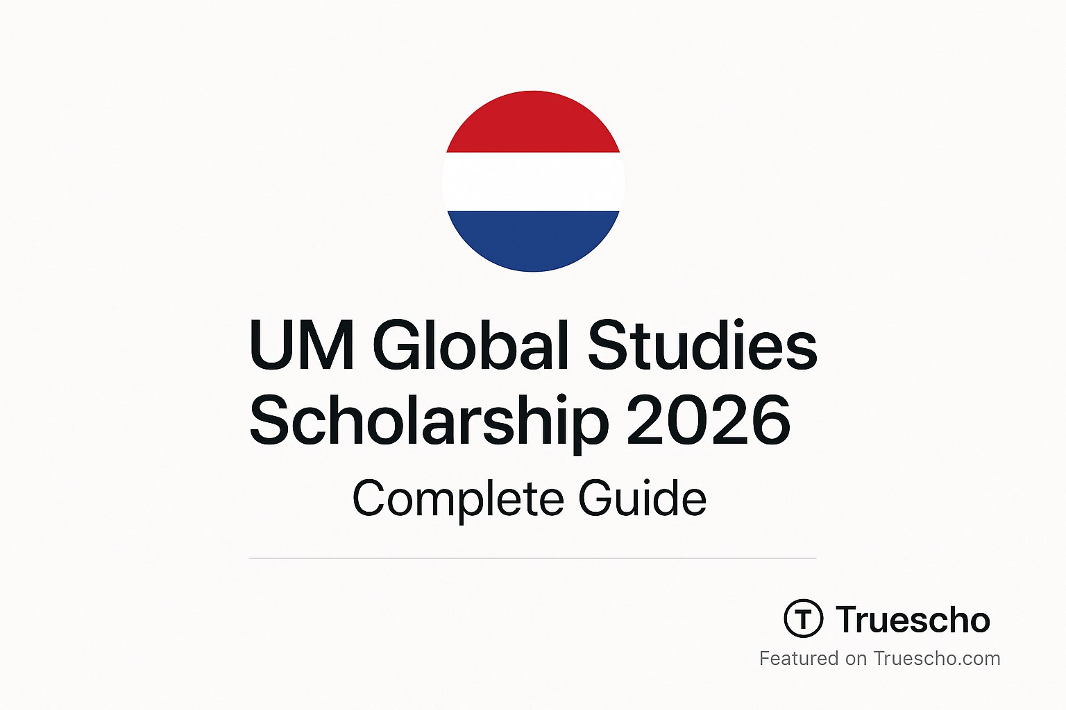 UM Global Studies Scholarship